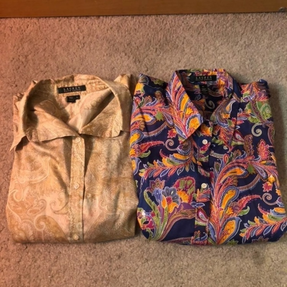 Lauren By Ralph Lauren Shirt Bundle!